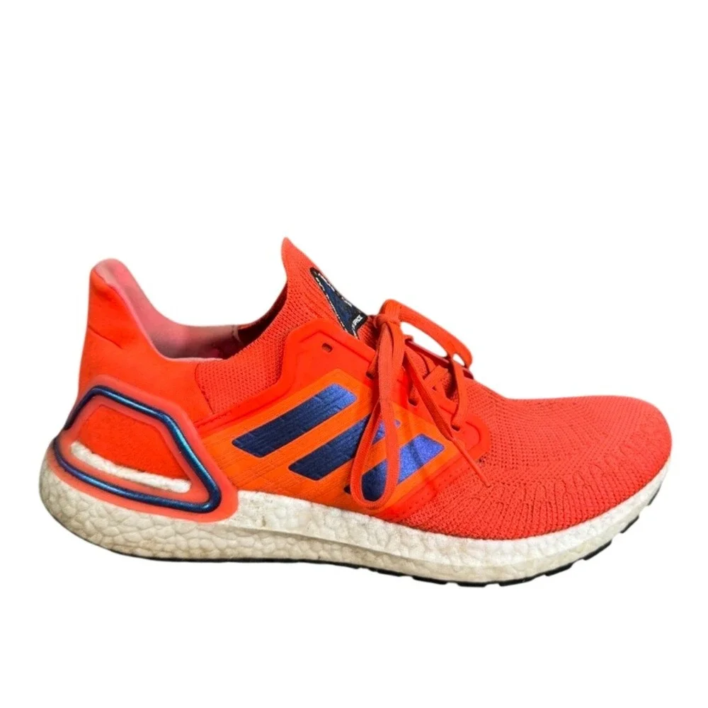 Adidas Ultraboost 20 ISS National Lab Signal Coral EG0705 Running Shoes Men 11.5